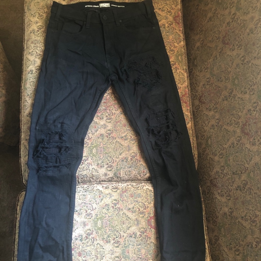Black Ripped Jeans